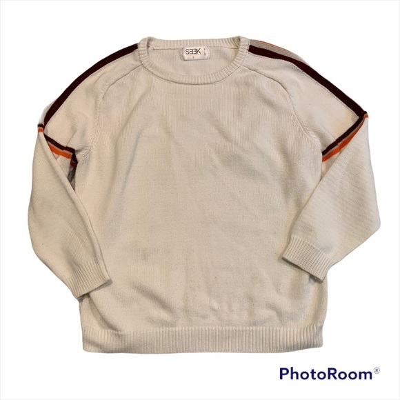 Seek The Label Striped pullover Sweater - Picture 8 of 8